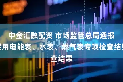 中金汇融配资 市场监管总局通报民用电能表、水表、燃气表专项检查结果